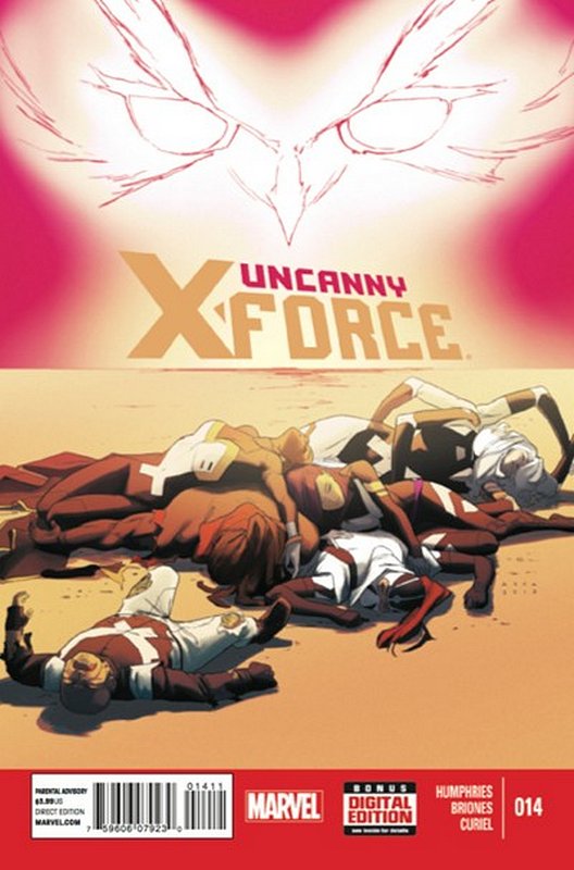 Cover of Uncanny X-Force (Vol 2) #14. One of 250,000 Vintage American Comics on sale from Krypton!
