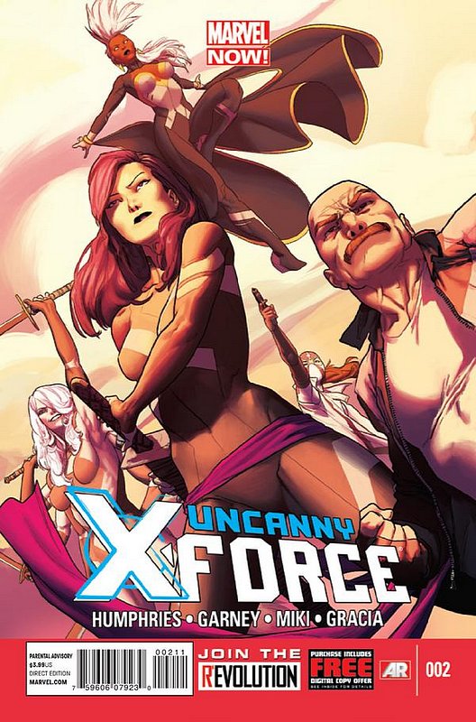 Cover of Uncanny X-Force (Vol 2) #2. One of 250,000 Vintage American Comics on sale from Krypton!