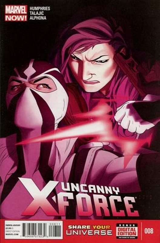 Cover of Uncanny X-Force (Vol 2) #8. One of 250,000 Vintage American Comics on sale from Krypton!