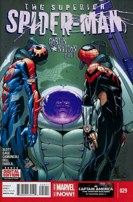 Cover of Superior Spider-Man (Vol 1) #29. One of 250,000 Vintage American Comics on sale from Krypton!