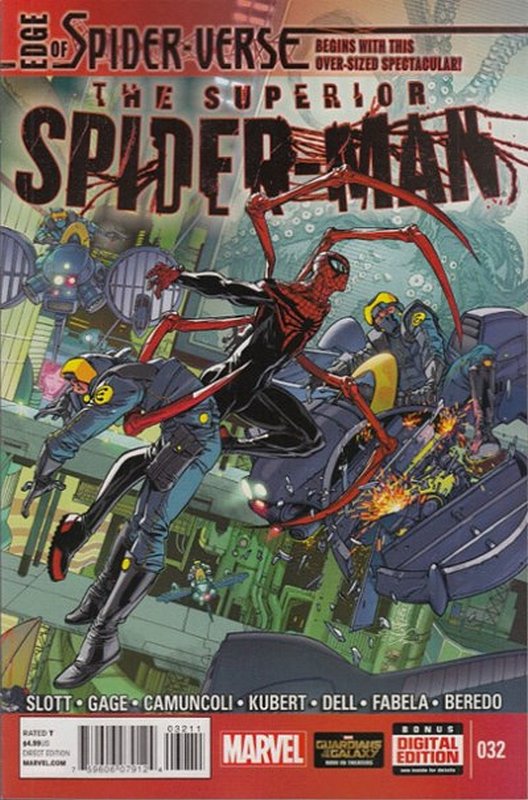 Cover of Superior Spider-Man (Vol 1) #32. One of 250,000 Vintage American Comics on sale from Krypton!