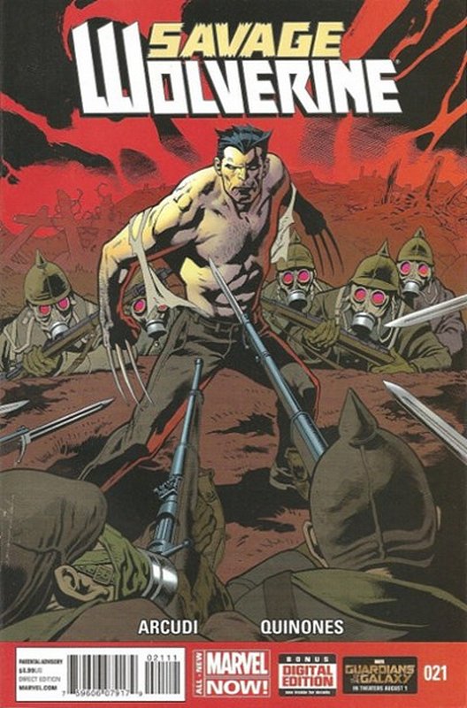 Cover of Savage Wolverine (Vol 1) #21. One of 250,000 Vintage American Comics on sale from Krypton!
