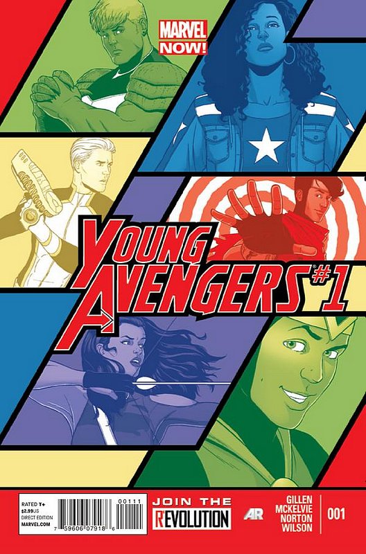 Cover of Young Avengers (Vol 2) #1. One of 250,000 Vintage American Comics on sale from Krypton!