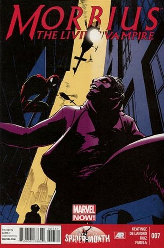 Cover of Morbius: Living Vampire (Vol 2) #7. One of 250,000 Vintage American Comics on sale from Krypton!