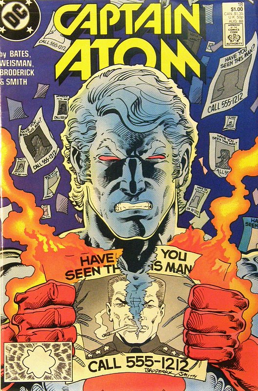 Cover of Captain Atom (DC) (Vol 1) #18. One of 250,000 Vintage American Comics on sale from Krypton!