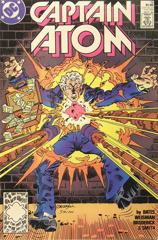 Cover of Captain Atom (DC) (Vol 1) #19. One of 250,000 Vintage American Comics on sale from Krypton!