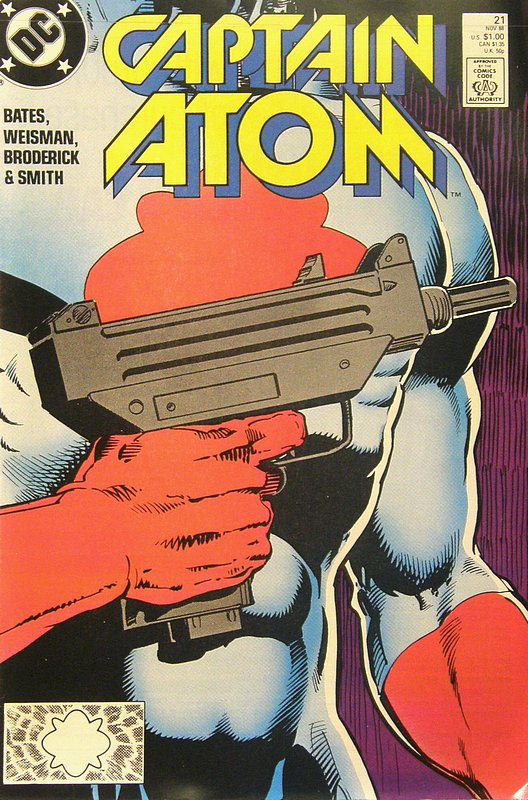 Cover of Captain Atom (DC) (Vol 1) #21. One of 250,000 Vintage American Comics on sale from Krypton!