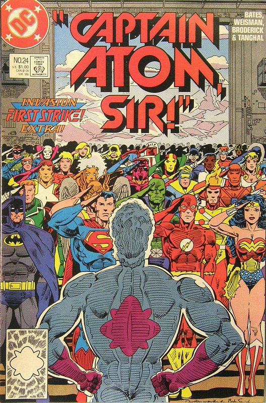 Cover of Captain Atom (DC) (Vol 1) #24. One of 250,000 Vintage American Comics on sale from Krypton!