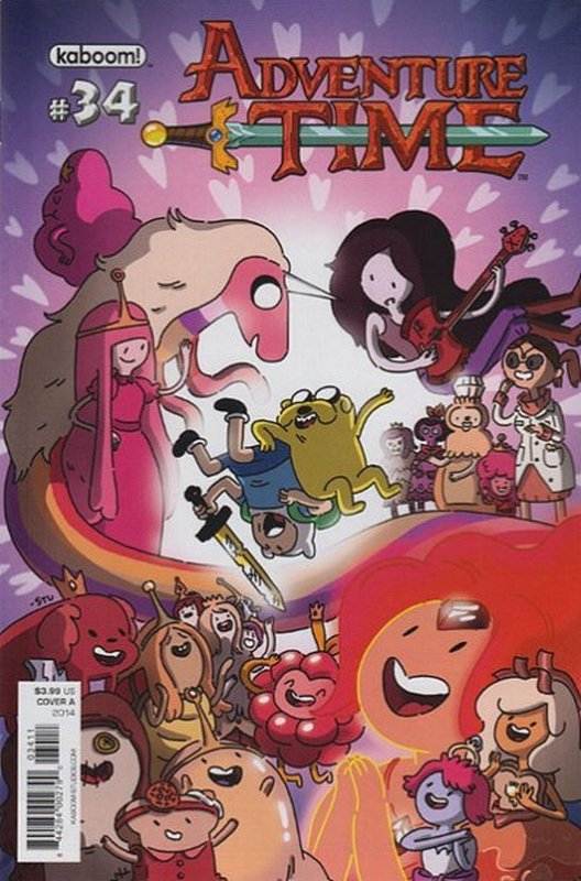 Cover of Adventure Time (Vol 1) #34. One of 250,000 Vintage American Comics on sale from Krypton!