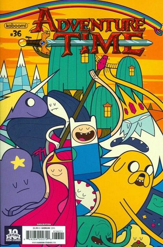 Cover of Adventure Time (Vol 1) #36. One of 250,000 Vintage American Comics on sale from Krypton!