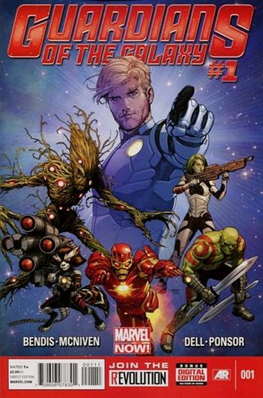 Cover of Guardians of the Galaxy (Vol 3) #1. One of 250,000 Vintage American Comics on sale from Krypton!