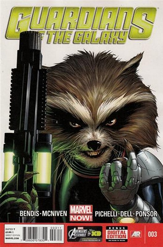Cover of Guardians of the Galaxy (Vol 3) #3. One of 250,000 Vintage American Comics on sale from Krypton!