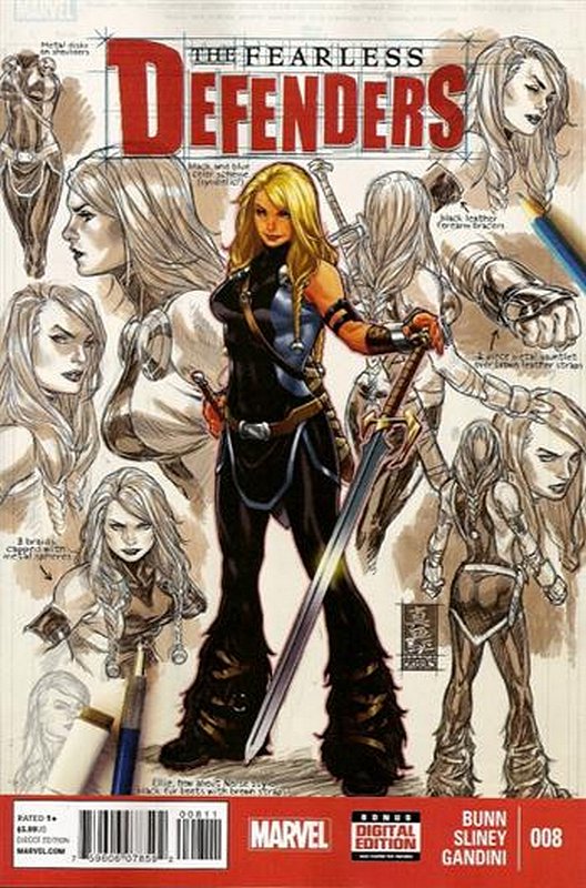 Cover of Fearless Defenders (Vol 1) #8. One of 250,000 Vintage American Comics on sale from Krypton!