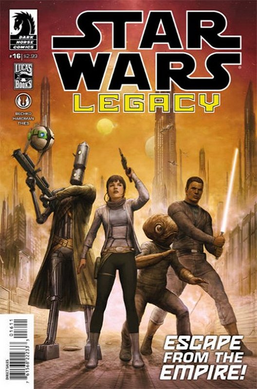 Cover of Star Wars: Legacy (Vol 2) #16. One of 250,000 Vintage American Comics on sale from Krypton!