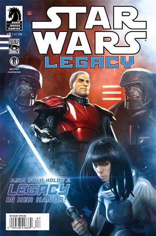 Cover of Star Wars: Legacy (Vol 2) #2. One of 250,000 Vintage American Comics on sale from Krypton!