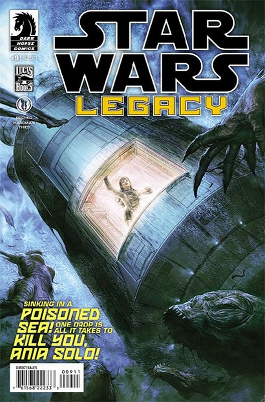 Cover of Star Wars: Legacy (Vol 2) #9. One of 250,000 Vintage American Comics on sale from Krypton!