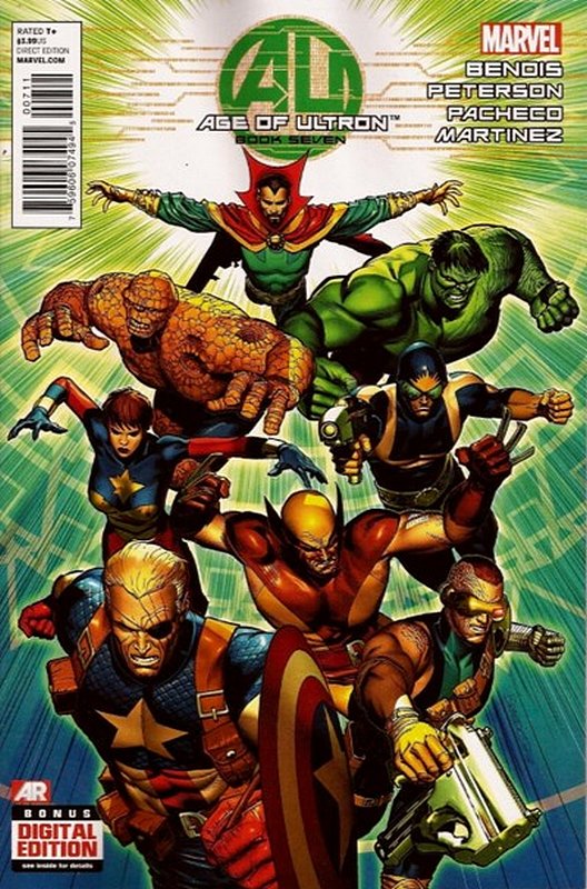 Cover of Age of Ultron (2013 Ltd) #7. One of 250,000 Vintage American Comics on sale from Krypton!