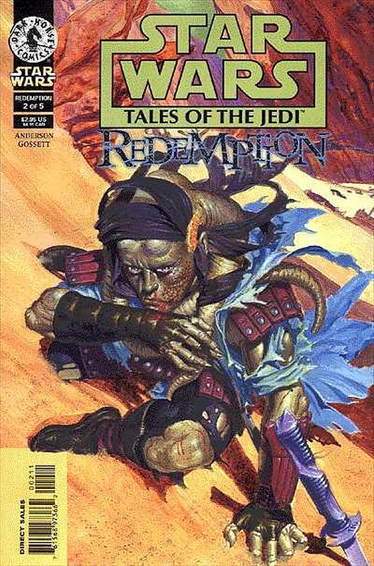 Cover of Star Wars: Tales of the Jedi-Redemption (1998 Ltd) #2. One of 250,000 Vintage American Comics on sale from Krypton!