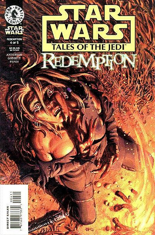 Cover of Star Wars: Tales of the Jedi-Redemption (1998 Ltd) #4. One of 250,000 Vintage American Comics on sale from Krypton!