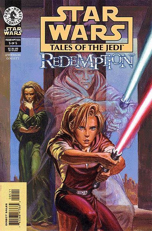 Cover of Star Wars: Tales of the Jedi-Redemption (1998 Ltd) #5. One of 250,000 Vintage American Comics on sale from Krypton!