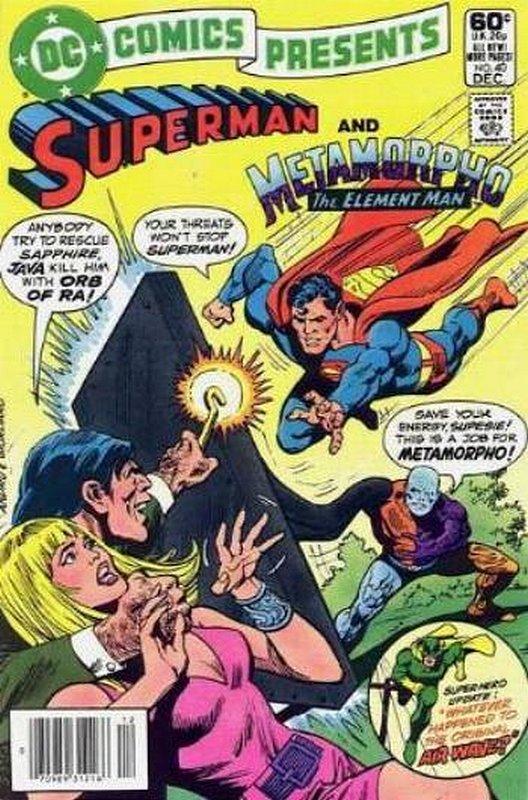 Death of Airwave<br> Cover of DC Comics Presents (Vol 1) #40. One of 250,000 Vintage American Comics on sale from Krypton!