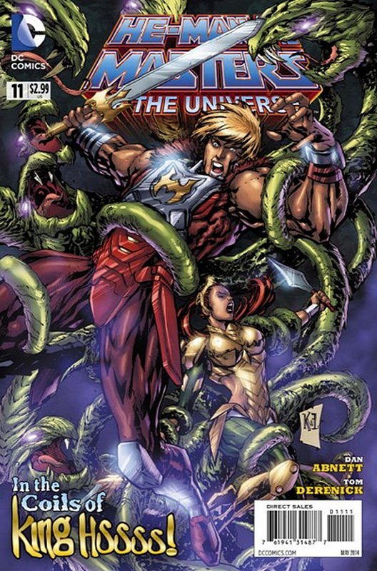 Cover of He-Man & The Masters of the Universe (DC Vol1) #11. One of 250,000 Vintage American Comics on sale from Krypton!