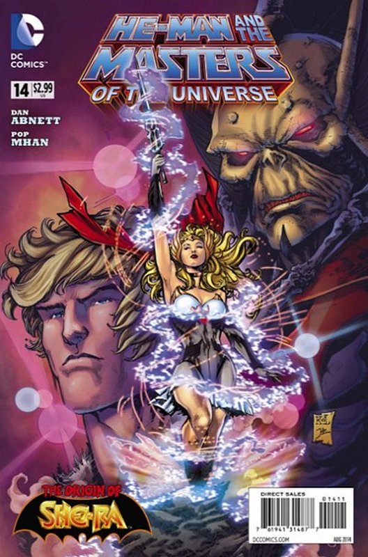Cover of He-Man & The Masters of the Universe (DC Vol1) #14. One of 250,000 Vintage American Comics on sale from Krypton!