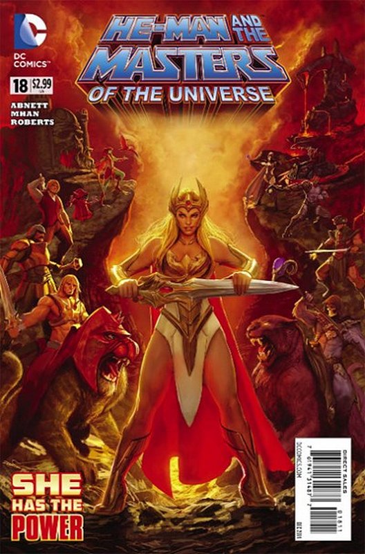 Cover of He-Man & The Masters of the Universe (DC Vol1) #18. One of 250,000 Vintage American Comics on sale from Krypton!