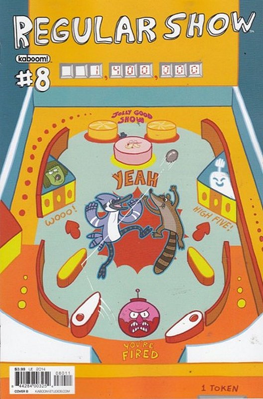 Cover of Regular Show (Vol 1) #8. One of 250,000 Vintage American Comics on sale from Krypton!