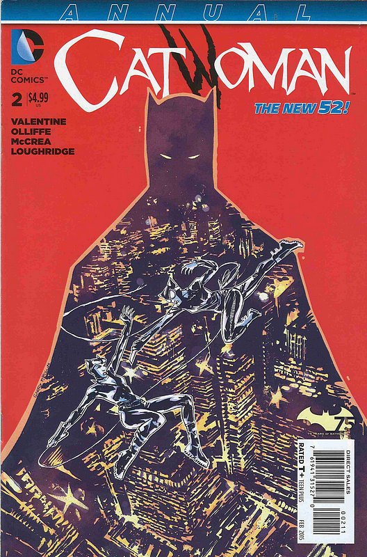 Cover of Catwoman Annual (2013) #2. One of 250,000 Vintage American Comics on sale from Krypton!