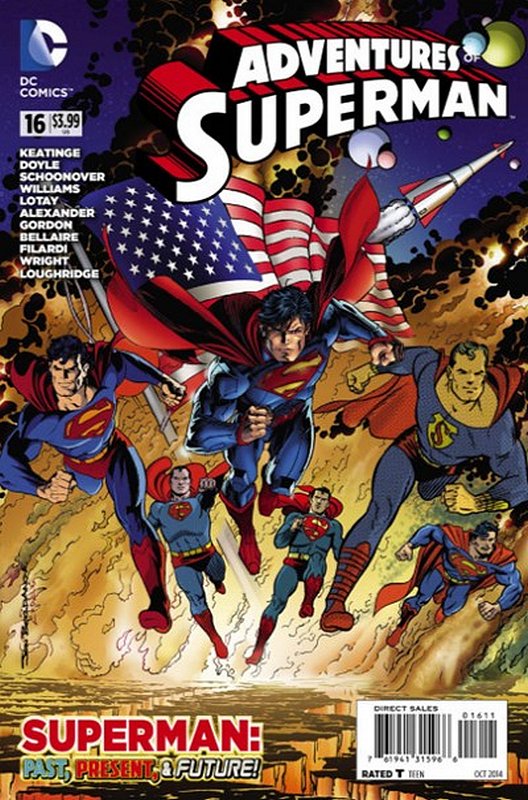 Cover of Adventures of Superman (Vol 2) #16. One of 250,000 Vintage American Comics on sale from Krypton!
