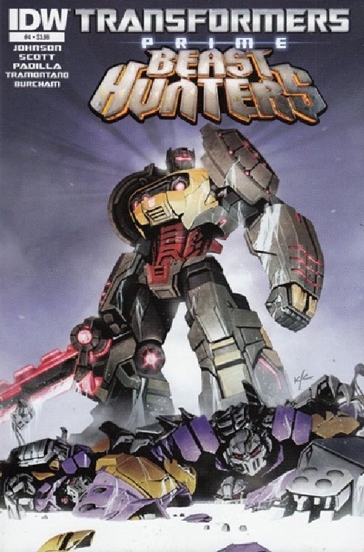 Cover of Transformers Prime: Beast Hunters (2013 Ltd) #4. One of 250,000 Vintage American Comics on sale from Krypton!