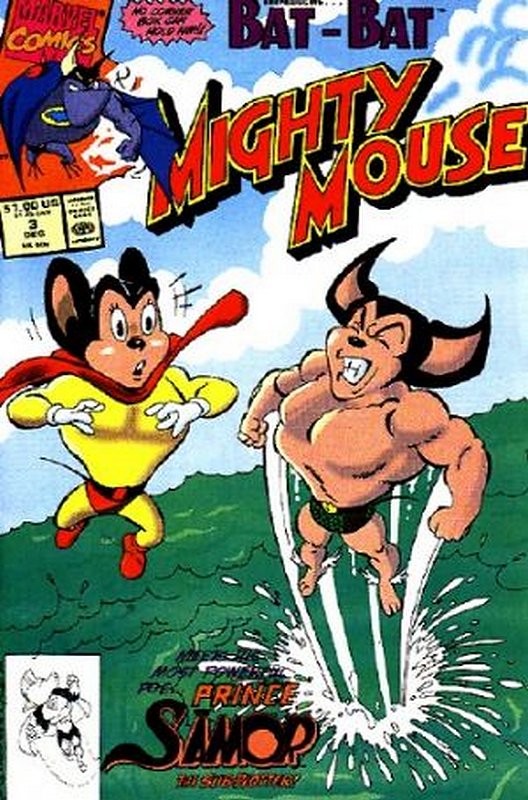 Cover of Mighty Mouse (Vol 2) #3. One of 250,000 Vintage American Comics on sale from Krypton!