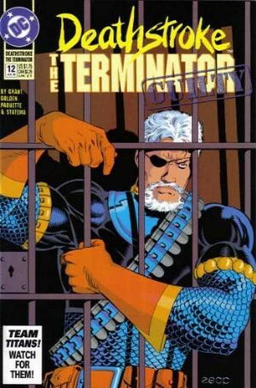Cover of Deathstroke (Vol 1) The Terminator #12. One of 250,000 Vintage American Comics on sale from Krypton!