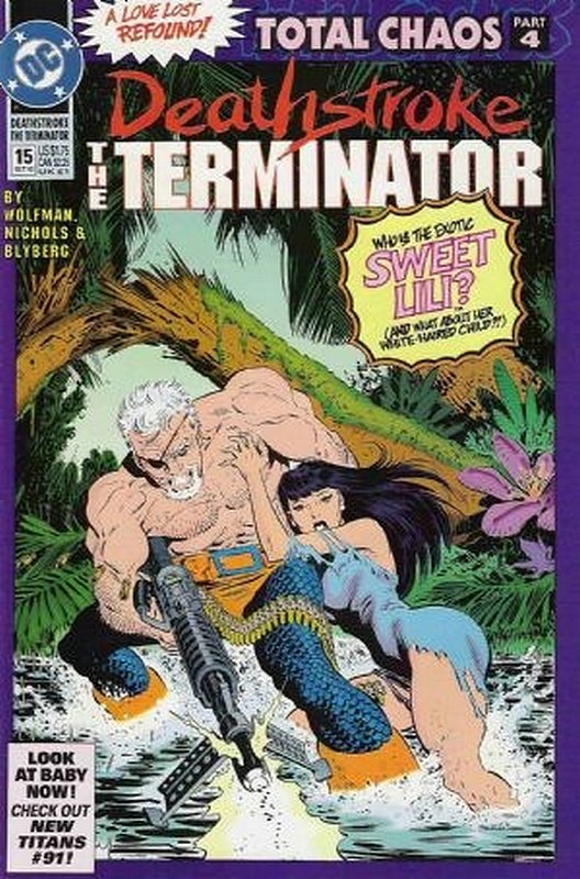 Cover of Deathstroke (Vol 1) The Terminator #15. One of 250,000 Vintage American Comics on sale from Krypton!