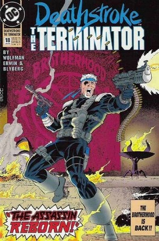Cover of Deathstroke (Vol 1) The Terminator #18. One of 250,000 Vintage American Comics on sale from Krypton!