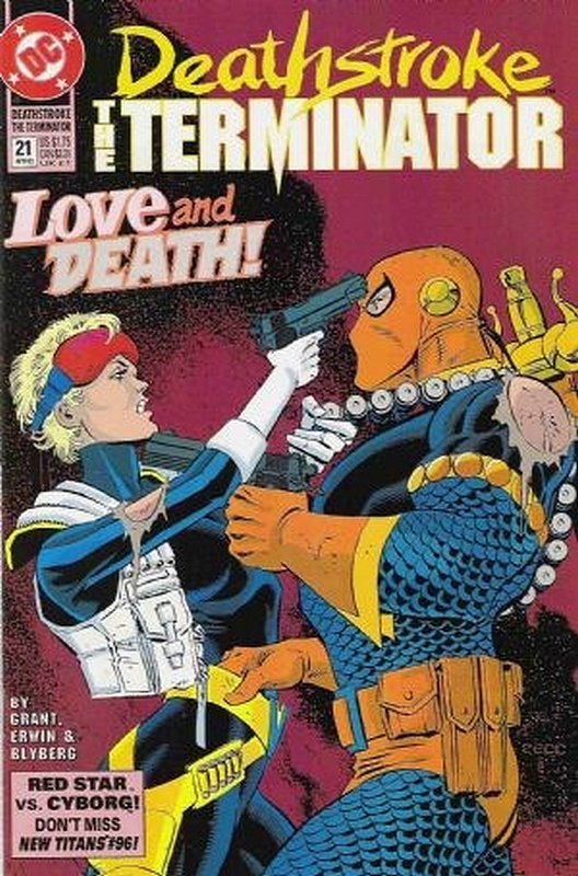 Cover of Deathstroke (Vol 1) The Terminator #21. One of 250,000 Vintage American Comics on sale from Krypton!