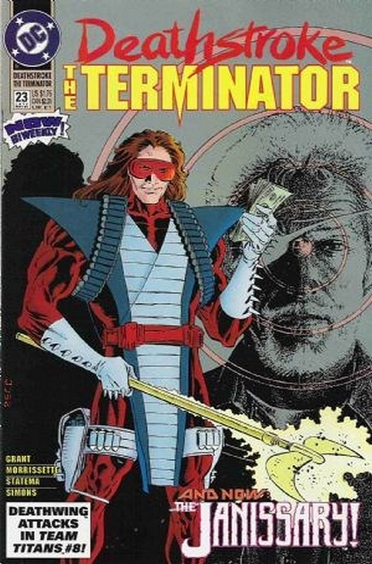 Cover of Deathstroke (Vol 1) The Terminator #23. One of 250,000 Vintage American Comics on sale from Krypton!