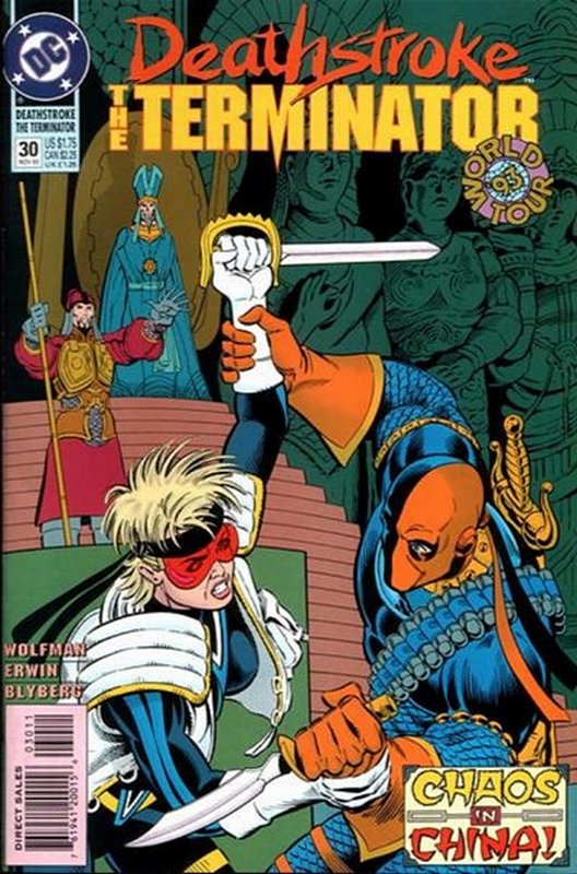 Cover of Deathstroke (Vol 1) The Terminator #30. One of 250,000 Vintage American Comics on sale from Krypton!
