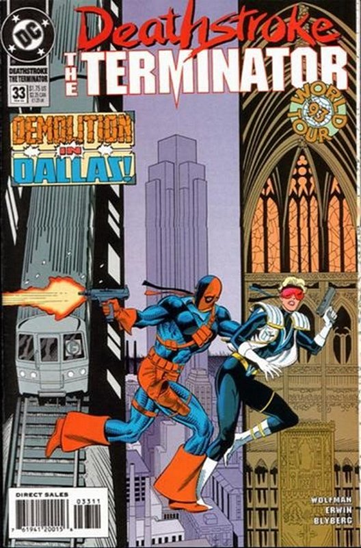Cover of Deathstroke (Vol 1) The Terminator #33. One of 250,000 Vintage American Comics on sale from Krypton!
