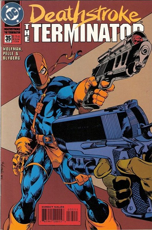 Cover of Deathstroke (Vol 1) The Terminator #35. One of 250,000 Vintage American Comics on sale from Krypton!