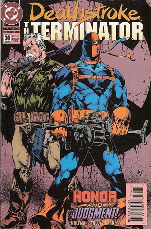 Cover of Deathstroke (Vol 1) The Terminator #36. One of 250,000 Vintage American Comics on sale from Krypton!