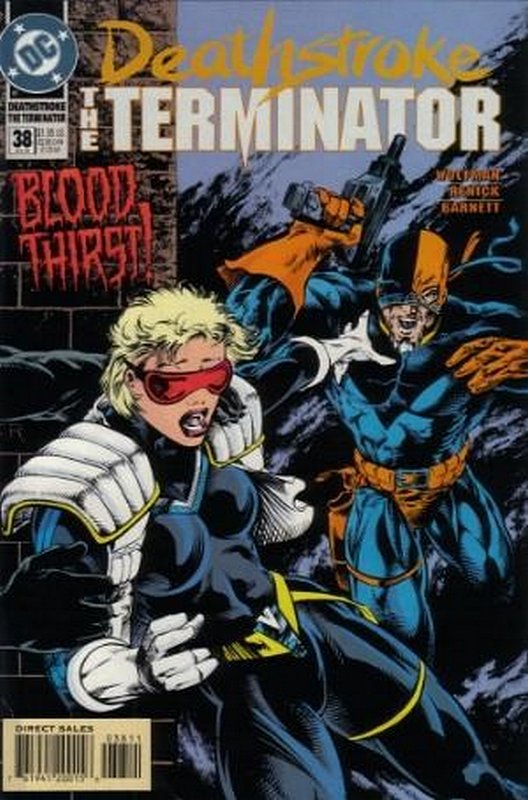 Cover of Deathstroke (Vol 1) The Terminator #38. One of 250,000 Vintage American Comics on sale from Krypton!