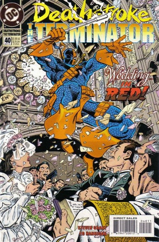 Cover of Deathstroke (Vol 1) The Terminator #40. One of 250,000 Vintage American Comics on sale from Krypton!