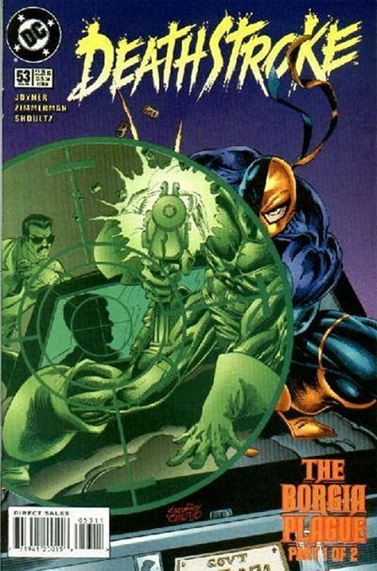 Cover of Deathstroke (Vol 1) The Terminator #53. One of 250,000 Vintage American Comics on sale from Krypton!