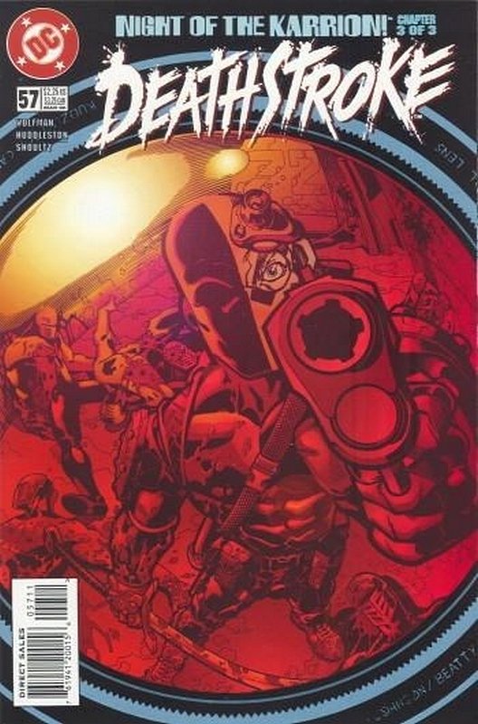 Cover of Deathstroke (Vol 1) The Terminator #57. One of 250,000 Vintage American Comics on sale from Krypton!