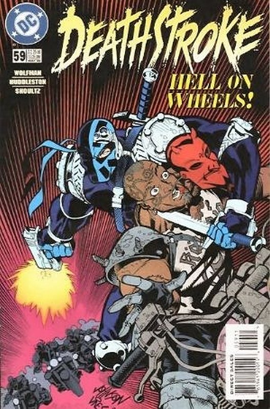 Cover of Deathstroke (Vol 1) The Terminator #59. One of 250,000 Vintage American Comics on sale from Krypton!
