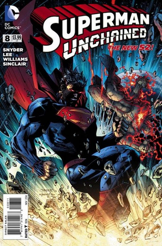 Cover of Superman Unchained (Vol 1) #8. One of 250,000 Vintage American Comics on sale from Krypton!