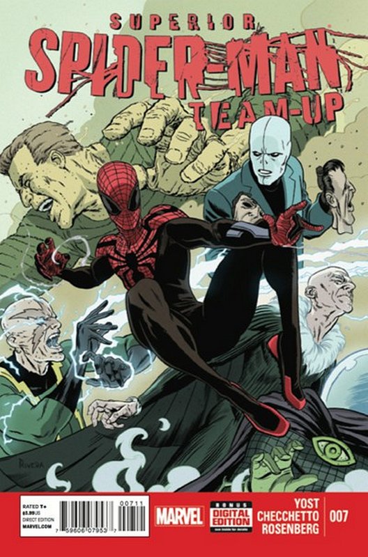 Cover of Superior Spider-Man: Team up (Vol 1) #7. One of 250,000 Vintage American Comics on sale from Krypton!