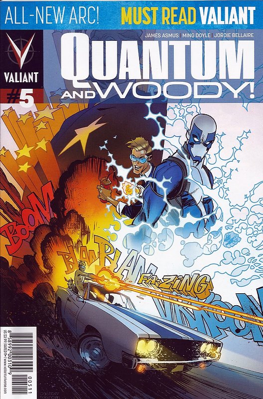 Cover of Quantum & Woody (Vol 2) #5. One of 250,000 Vintage American Comics on sale from Krypton!